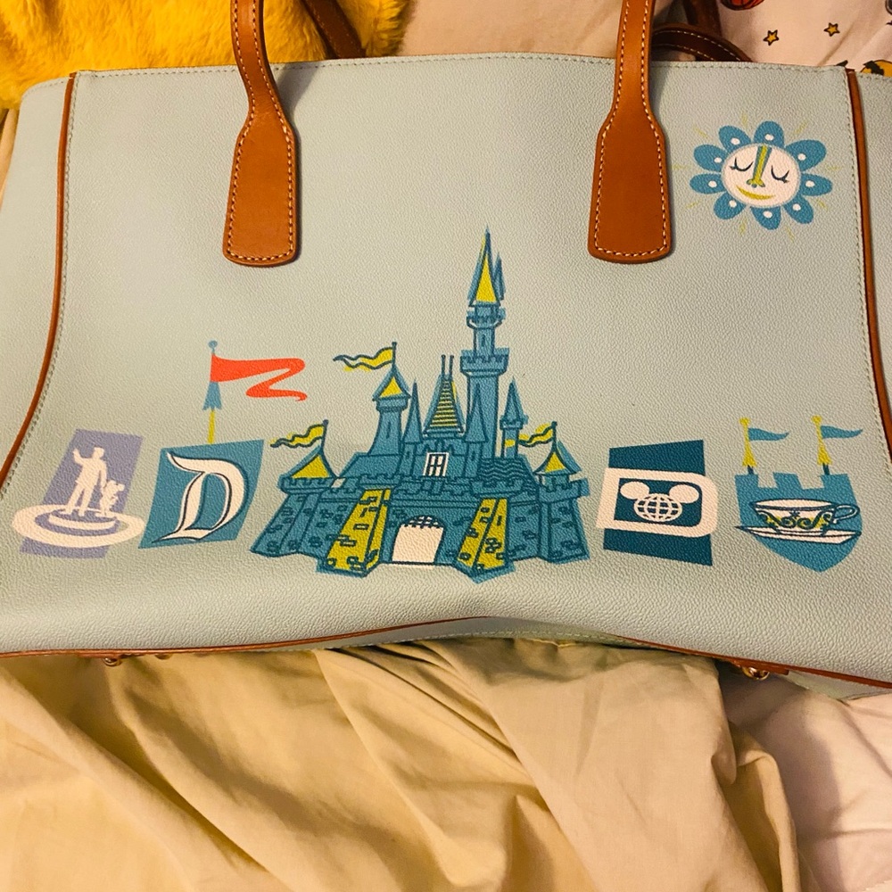 Disneyland, Disney World, Dooney, and Burke tote brand new with tags Rare